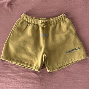 Fear of God Essentials Kids Logo-Print Cotton-Blend Jersey Drawstring Shorts